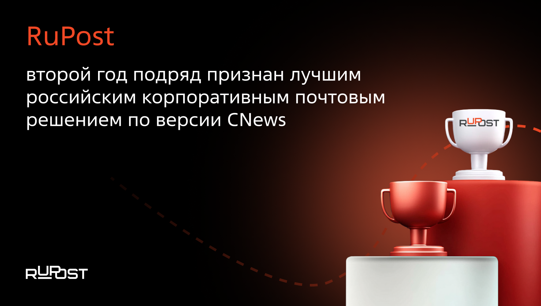 RuPost второй год подряд признан лучшим российским корпоративным почтовым решением по версии CNews